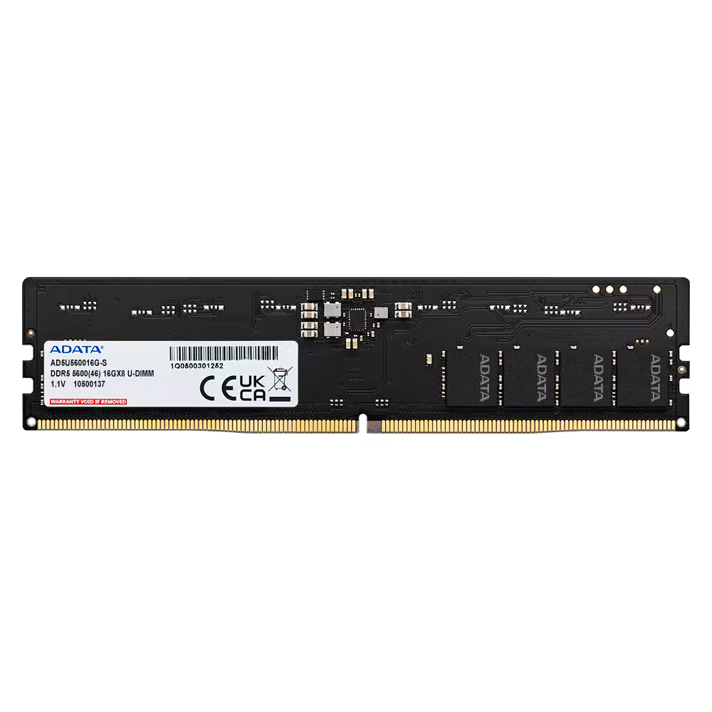 ADATA 16GB DDR5 5600MHz UDIMM Desktop RAM