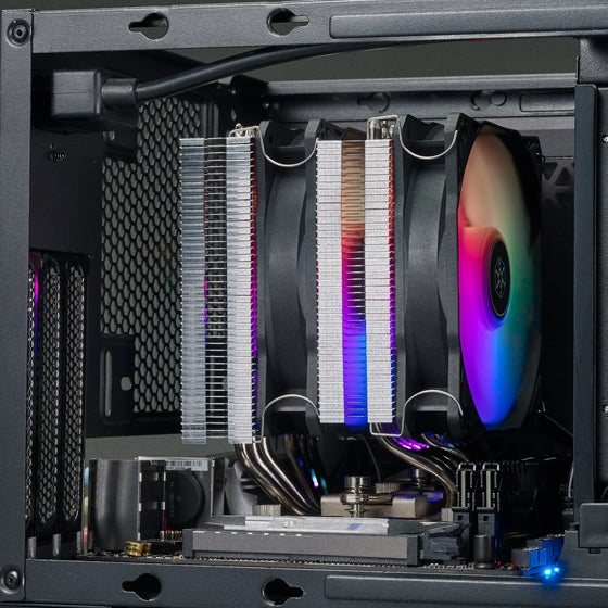 SILVERSTONE HYDROGON D120 ARGB AIR COOLER DUAL FAN