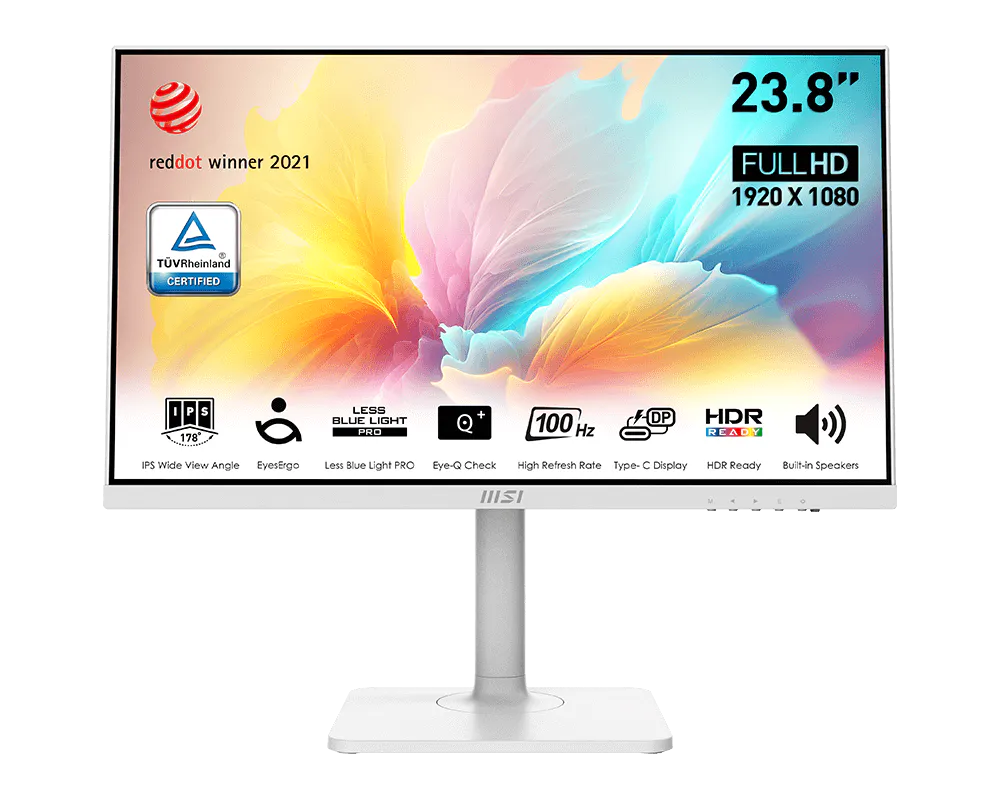 MSI Modern MD2412PW 23.8" Full HD 100Hz IPS Monitor