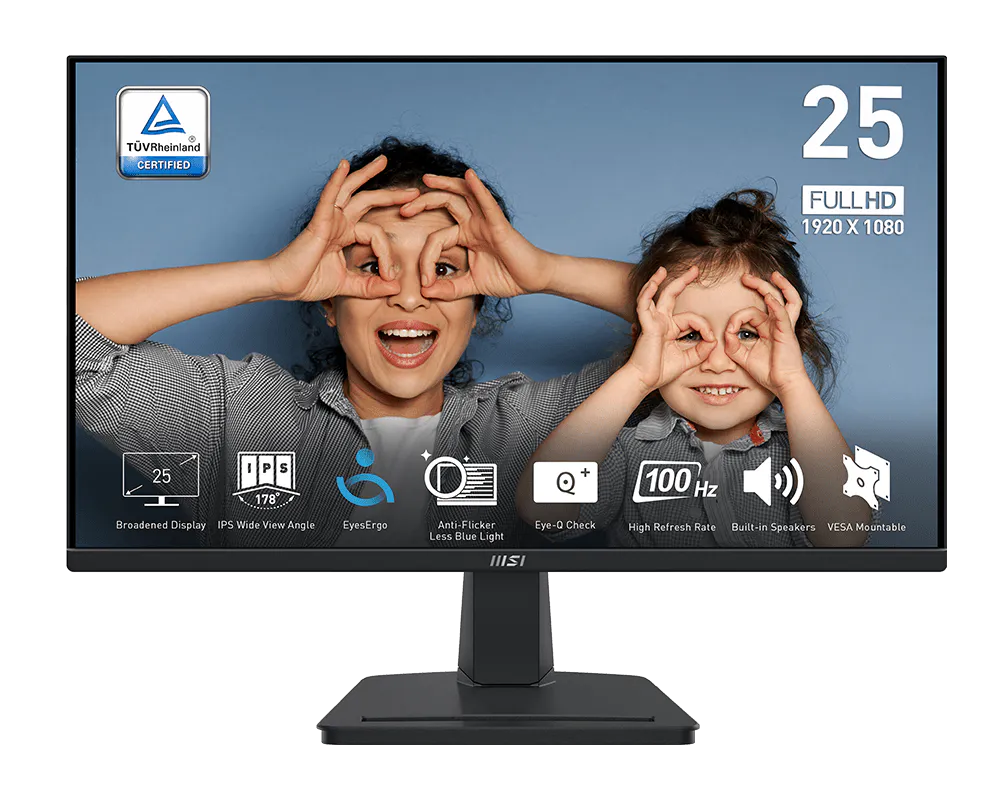 MSI PRO MP251 24.5" Full HD 100Hz IPS Monitor