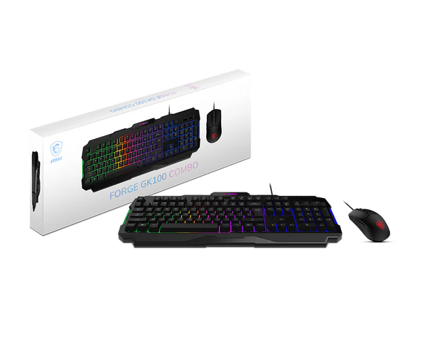 MSI FORGE GK100 COMBO KB + Mouse