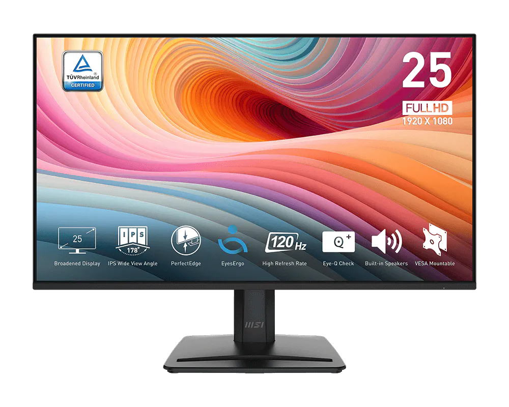 MSI PRO MP251 E2 24.5" Full HD 120Hz IPS Monitor