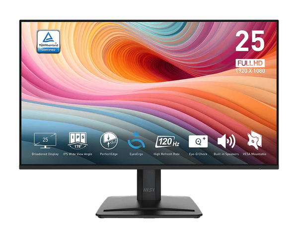 MSI PRO MP251 E2 24.5" Full HD 120Hz IPS Monitor