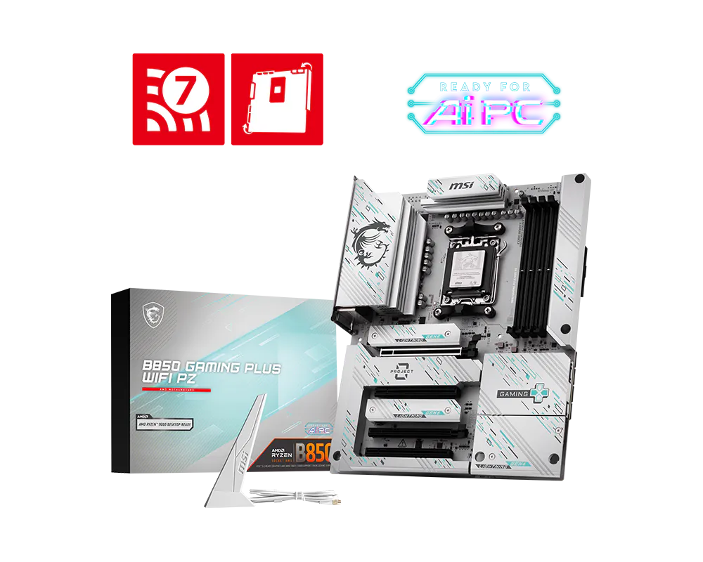 MSI MAG B850 GAMING PLUS WIFI PZ