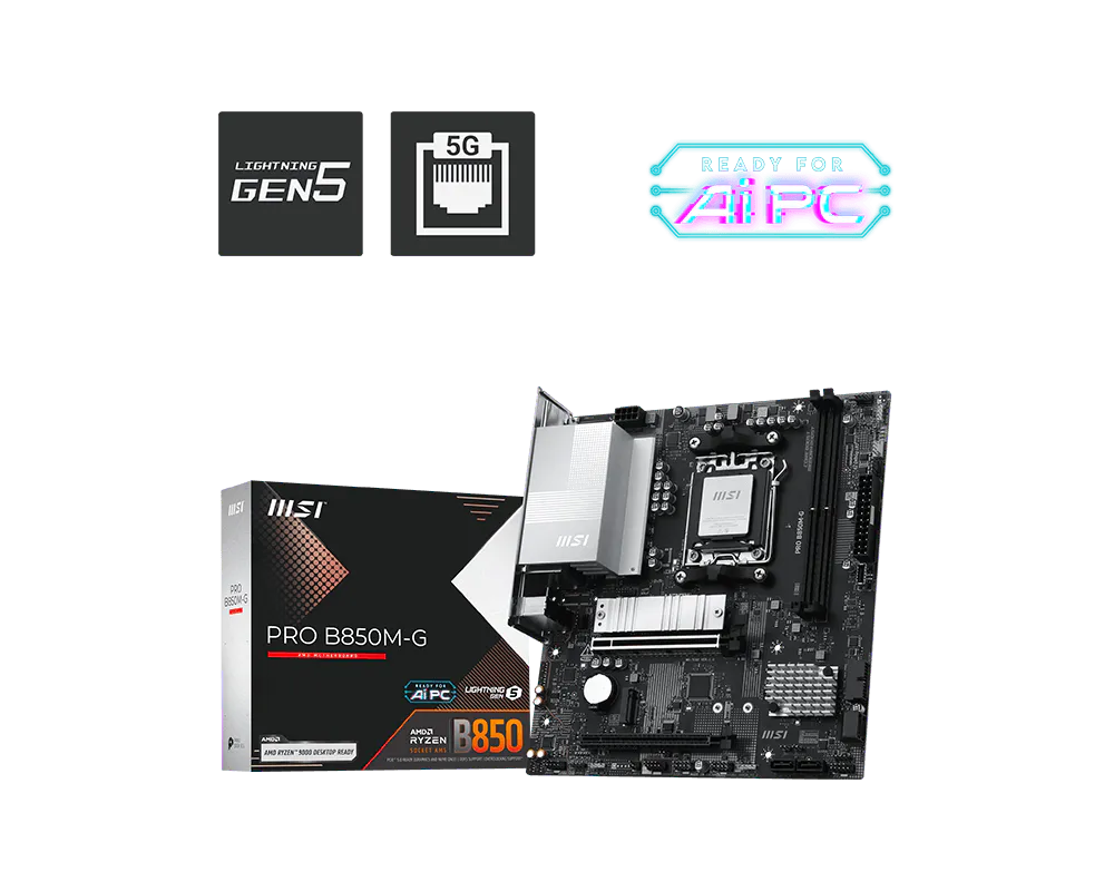 MSI PRO B850M-G