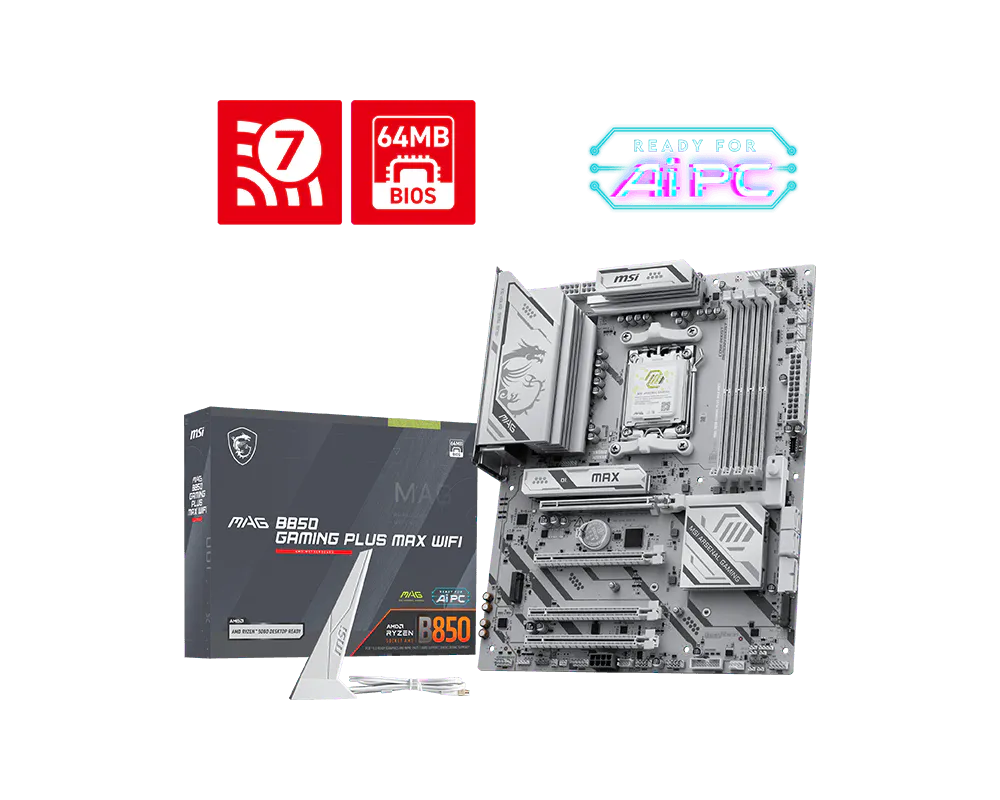 MSI MAG B850 GAMING PLUS MAX WIFI