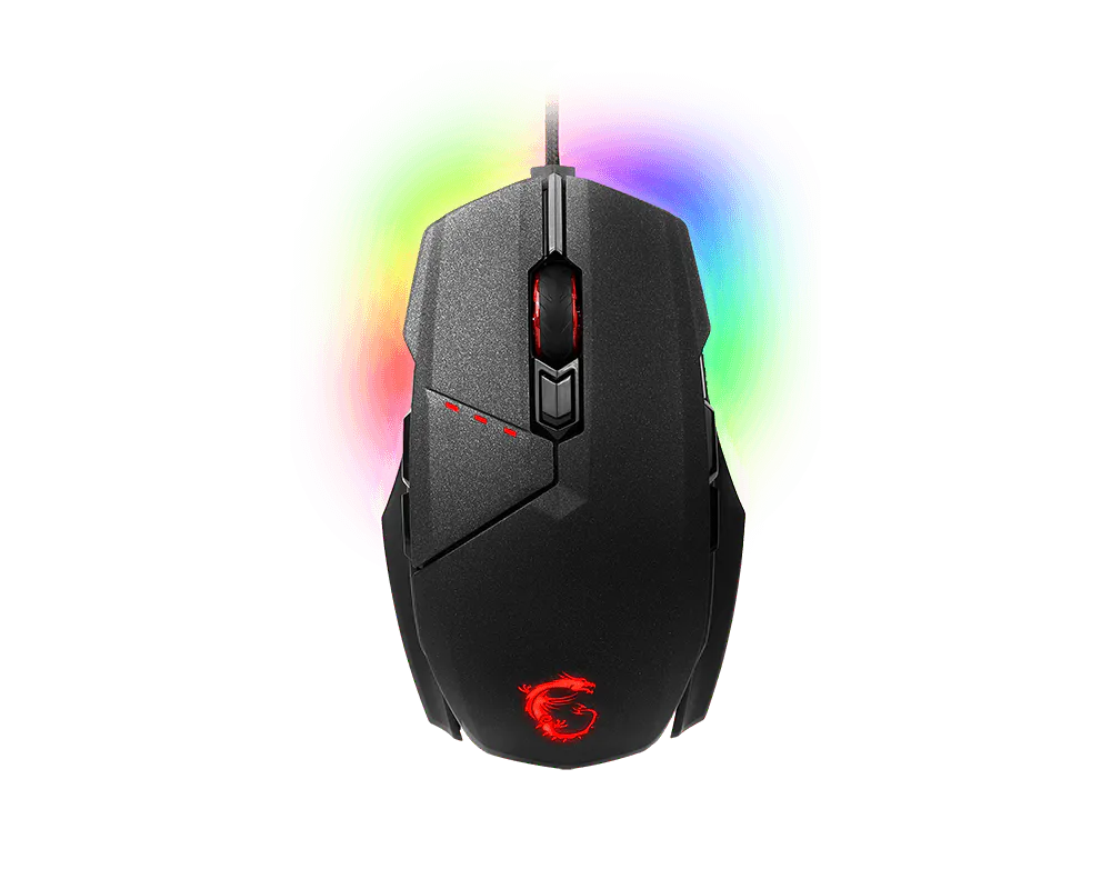 MSI Clutch GM60 RGB Gaming Mouse 10800 DPI