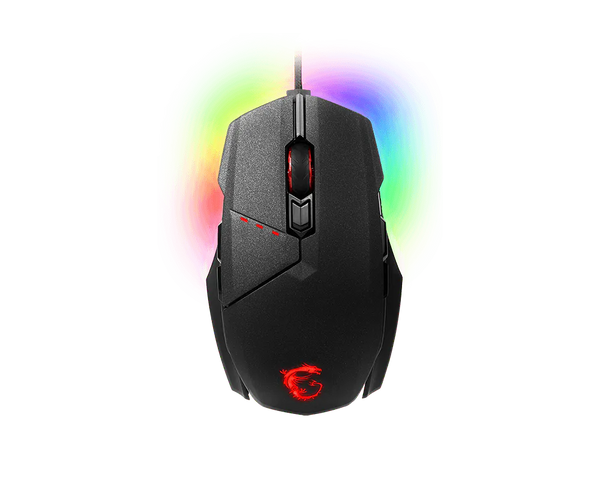 MSI Clutch GM60 RGB Gaming Mouse 10800 DPI