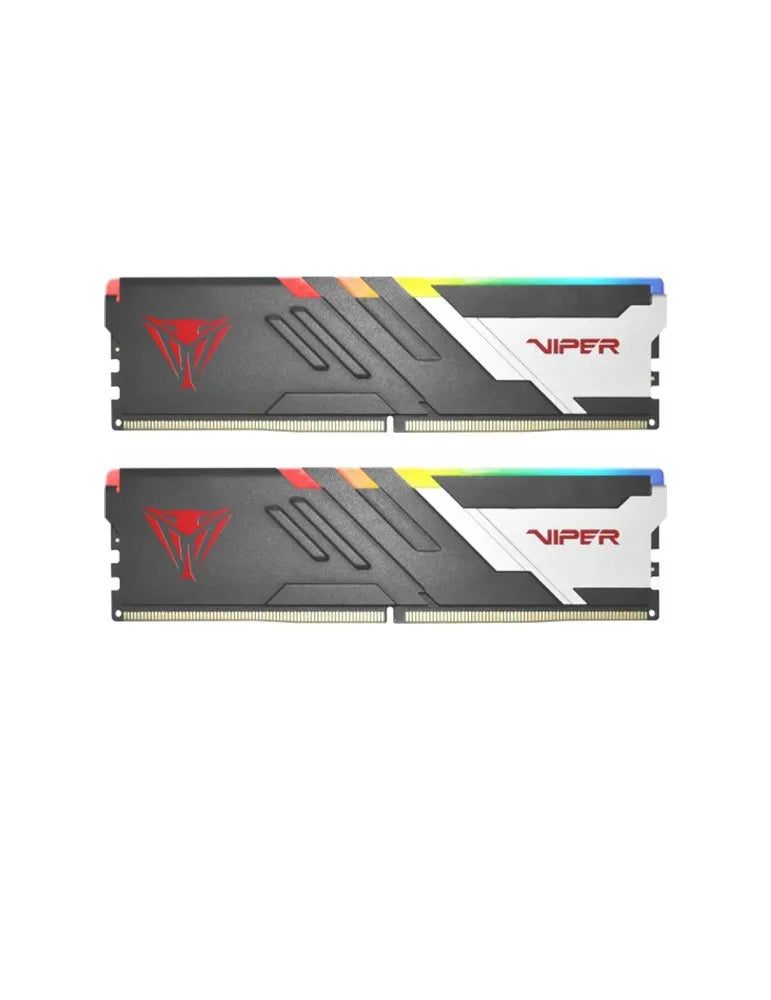 Patriot Viper Venom RGB 32GB (2×16GB) DDR5-6000 CL30 UDIMM Desktop Memory
