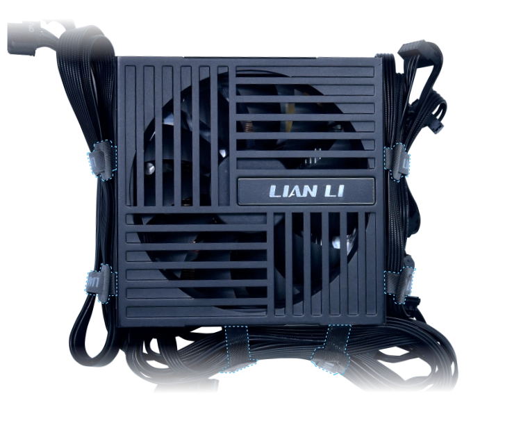 LIAN LI RB650 650W 80 PLUS BRONZE ATX3.1 Power Supply