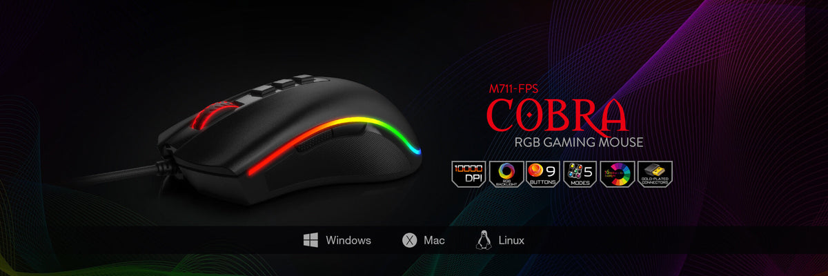 Redragon M711-FPS Cobra FPS gaming mouse