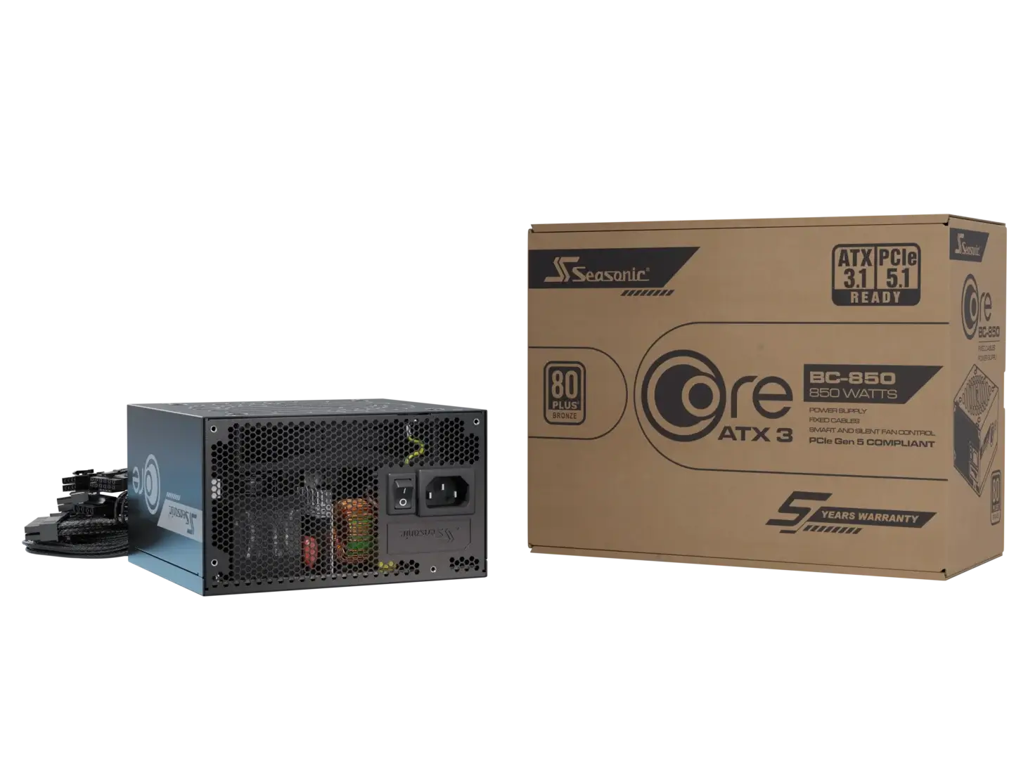 Seasonic CORE BC 850W 80 PLUS Bronze Power Supply