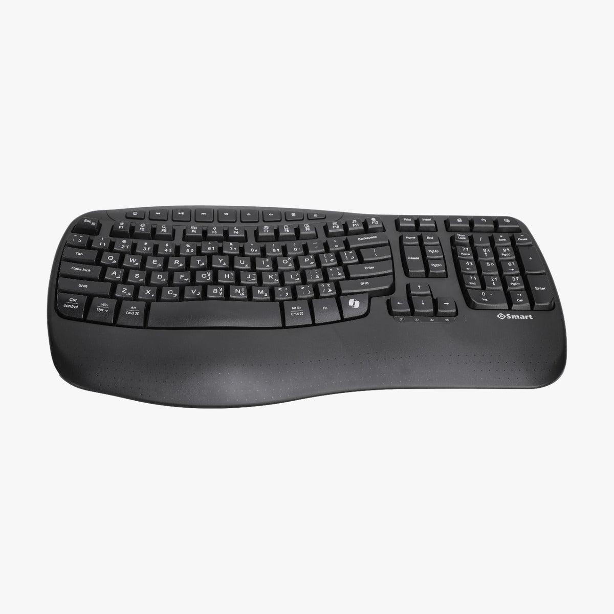 SMART KY-K883 wired ergonomic keyboard - view 2