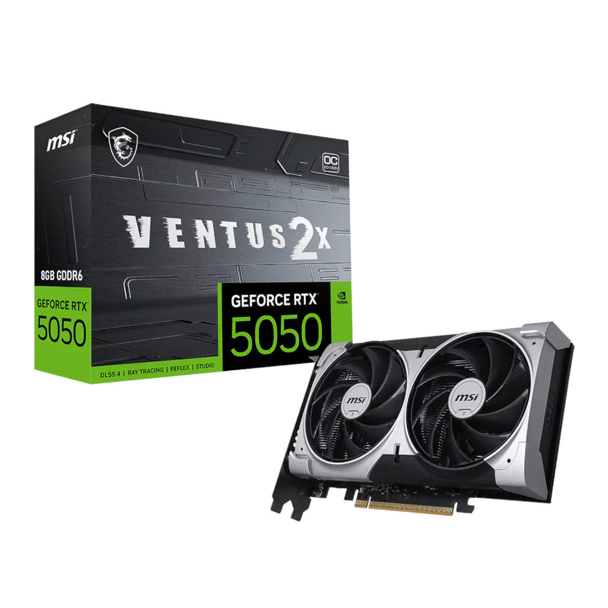 MSI RTX 5050 8G VENTUS 2X OC graphics card