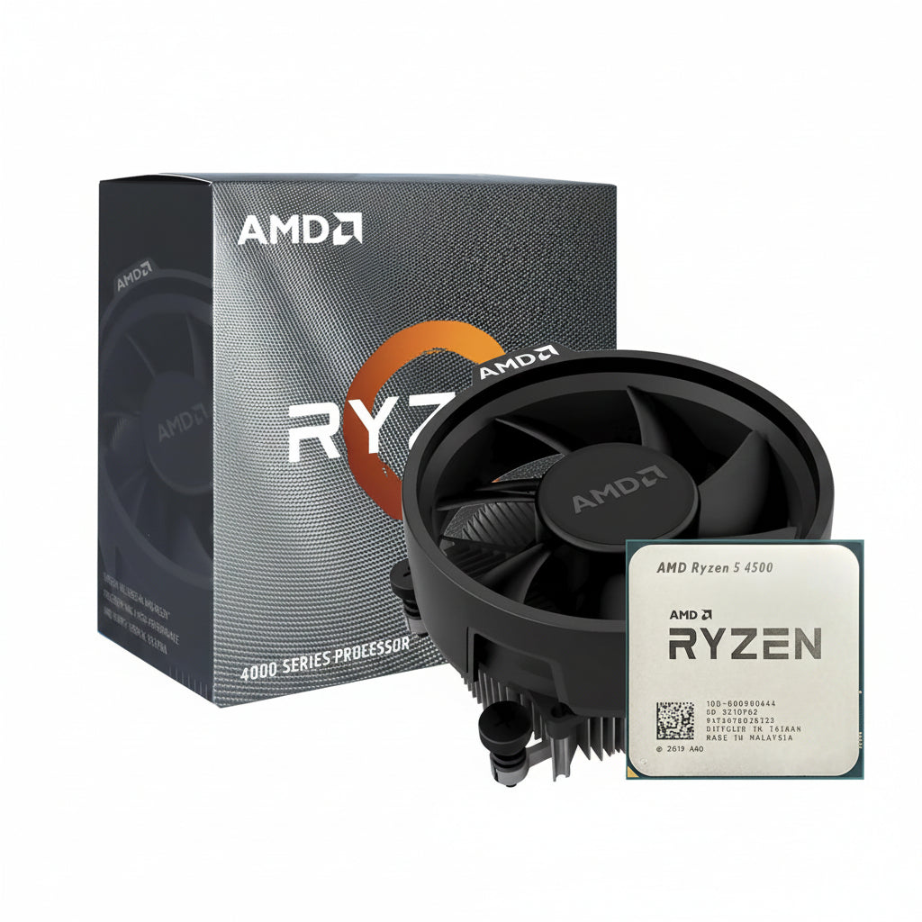 AMD Ryzen 5 4500 Desktop Processor | 6 Cores, 12 Threads, Up to 4.1GHz