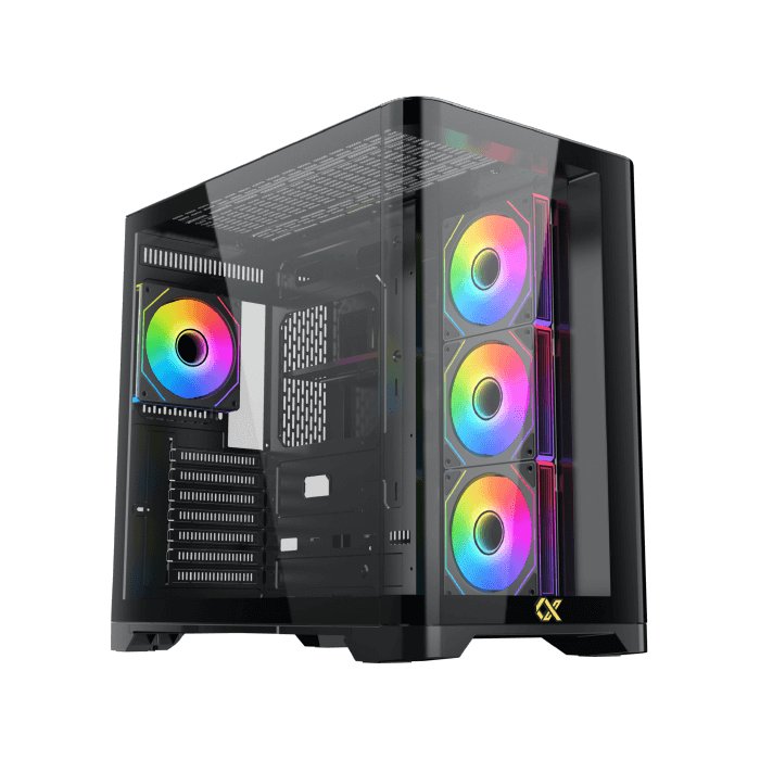 Xigmatek Crystal Mid Tower Gaming Case with Asgarde 750W Power Supply