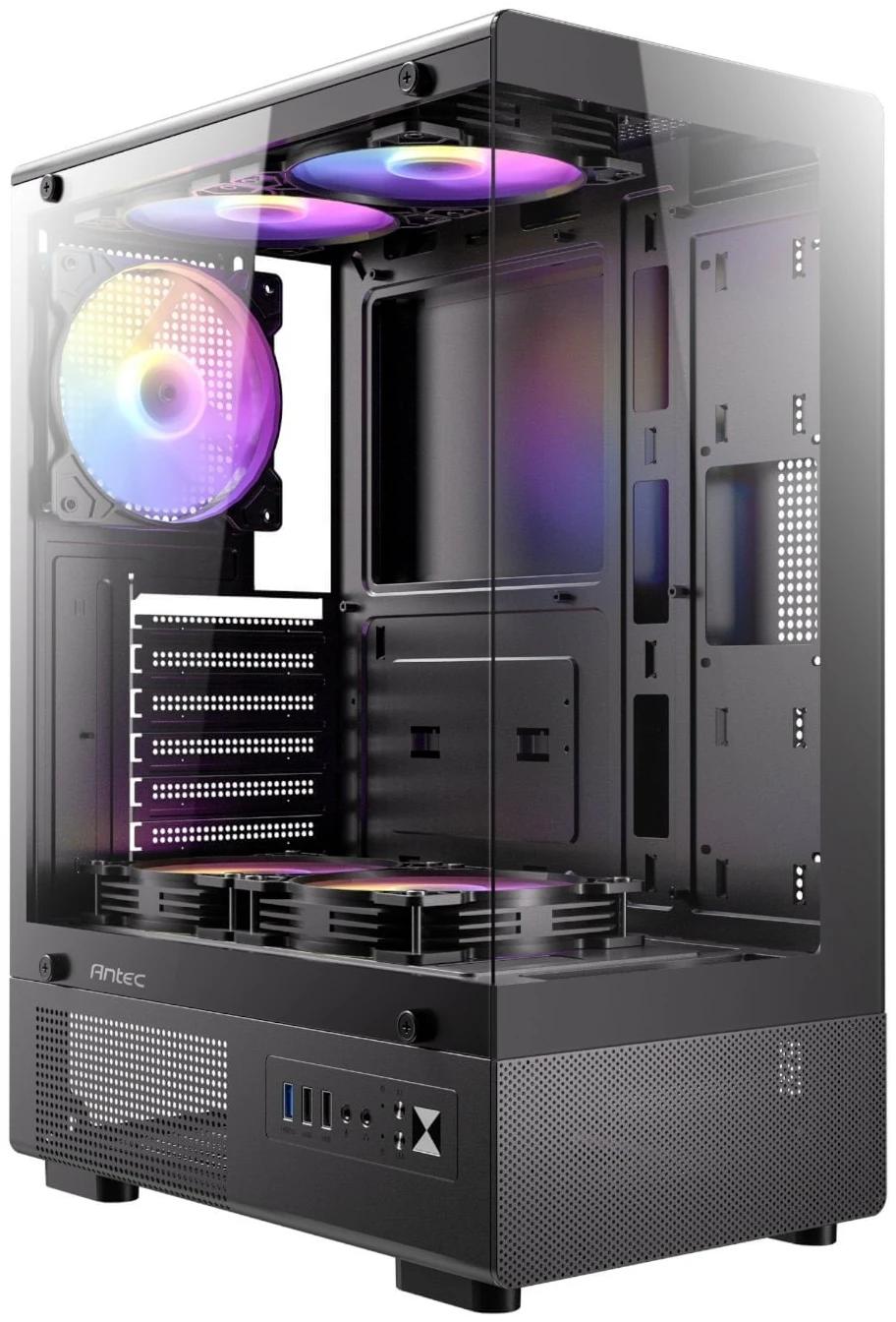 Antec VCX300 Mid Tower Gaming Case with V650W Power Supply