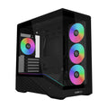 LIAN LI VECTOR V100R MINI 4FAN ARGB BLACK + POWER SR750 GOLD