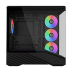 LIAN LI VECTOR V100R MINI 4FAN ARGB BLACK + POWER SR750 GOLD