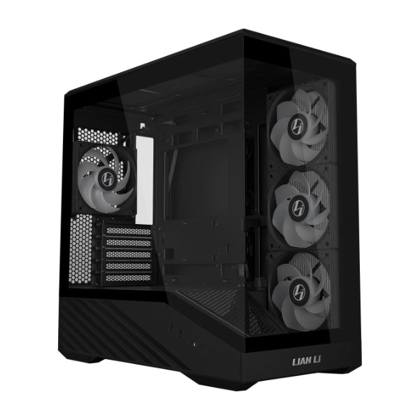 LIAN LI VECTOR V100R MINI 4FAN ARGB BLACK + POWER SR750 GOLD