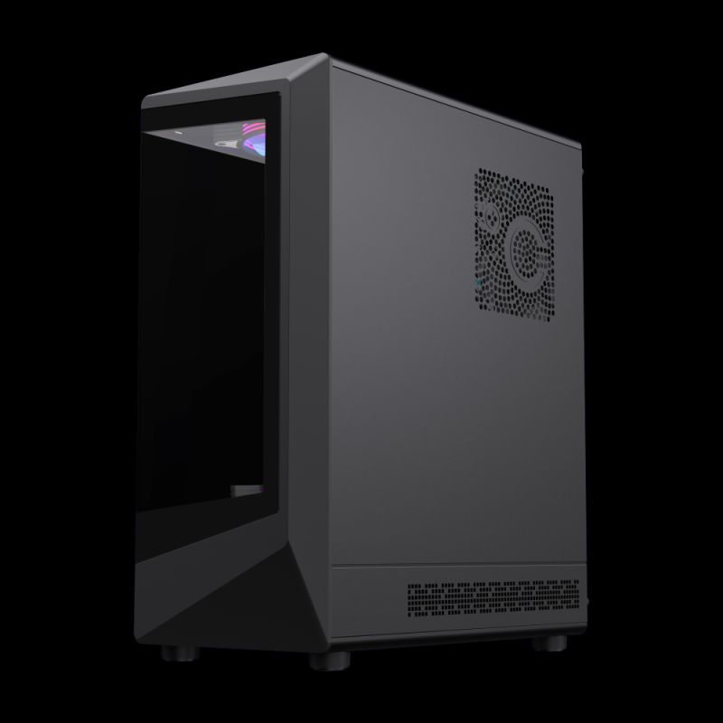 GAMEMAX Vista COC AB ATX Mid Tower Gaming Case with 750W Power Supply - view 2
