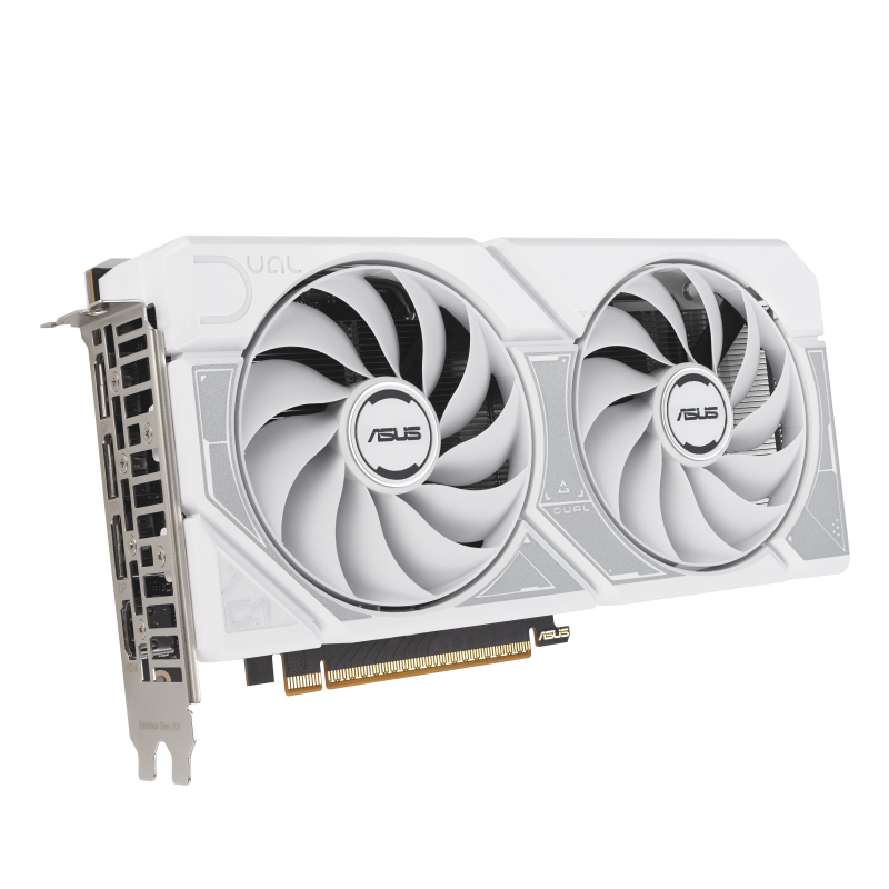 ASUS DUAL GeForce RTX 5060 8GB GDDR7 OC Edition White graphics card - view 4