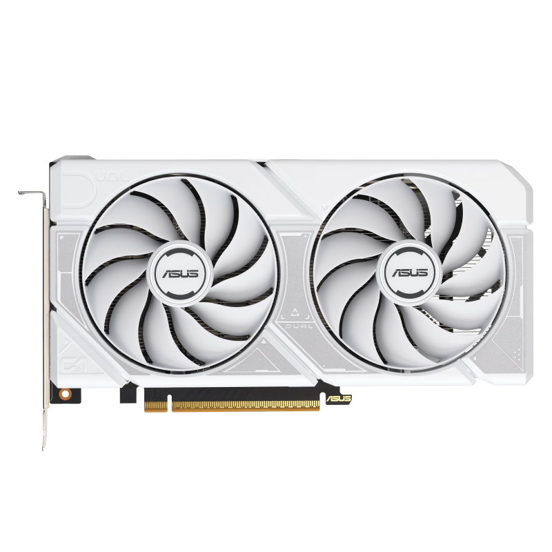 ASUS DUAL GeForce RTX 5060 8GB GDDR7 OC Edition White graphics card - view 2