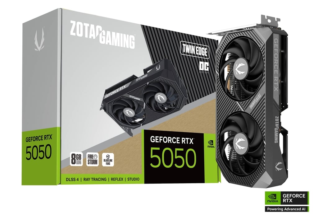 ZOTAC GAMING GeForce RTX 5050 Twin Edge